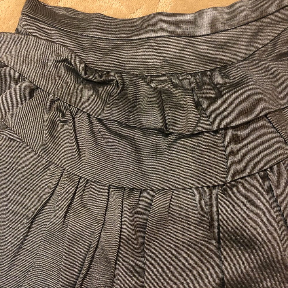 IRO Metallic Layered Ruffle Skirt - Picture 5 of 6